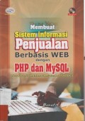 Membuat Sistem Informasi Penjualan  Berbasis WEB dengan PHP dan MySQL
