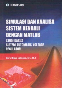 Simulasi Dan Analisa Sistem Kendali Dengan Matlab Studi Kasus Sistem Automatic Voltage Regulator